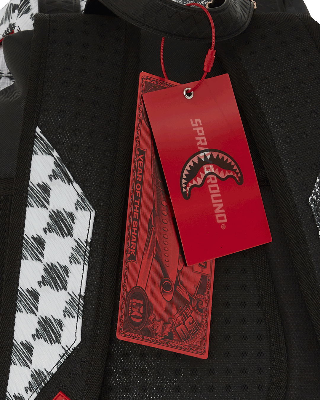 SCRIBBLE DRIBBLE CHECK HILLS BACKPACK