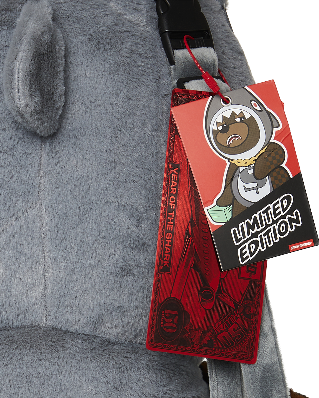 THE RIZZLER MONEYBEAR TEDDYBEAR BACKPACK