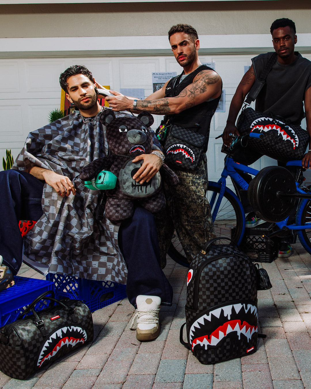 SHARKS IN PARIS THUNDERDRIP DUFFLE