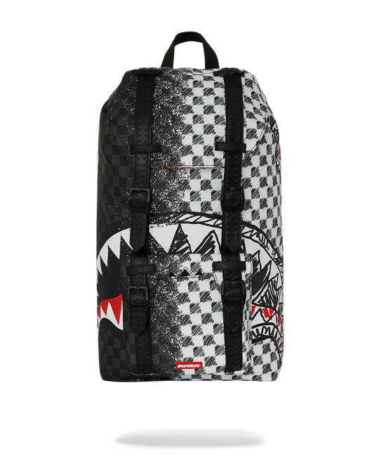 SCRIBBLE DRIBBLE CHECK HILLS BACKPACK