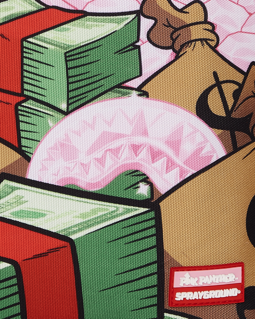 PINK PANTHER FORTRESS OF MONEY-TUDE BACKPACK