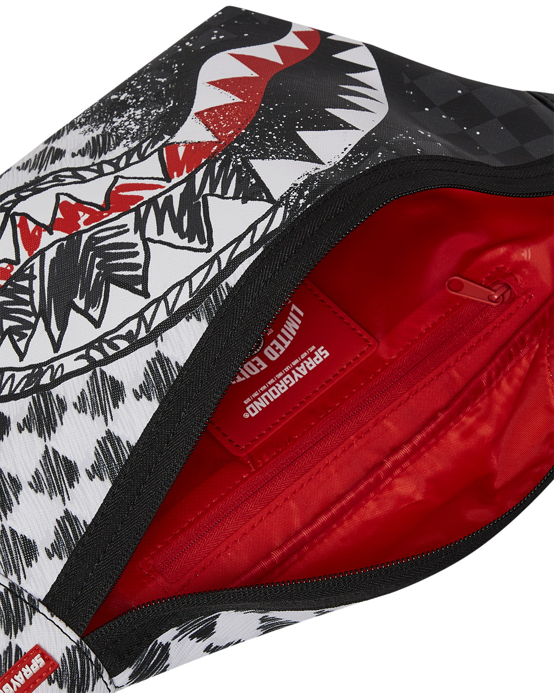 SCRIBBLE DRIBBLE CHECK SAVVY CROSSBODY