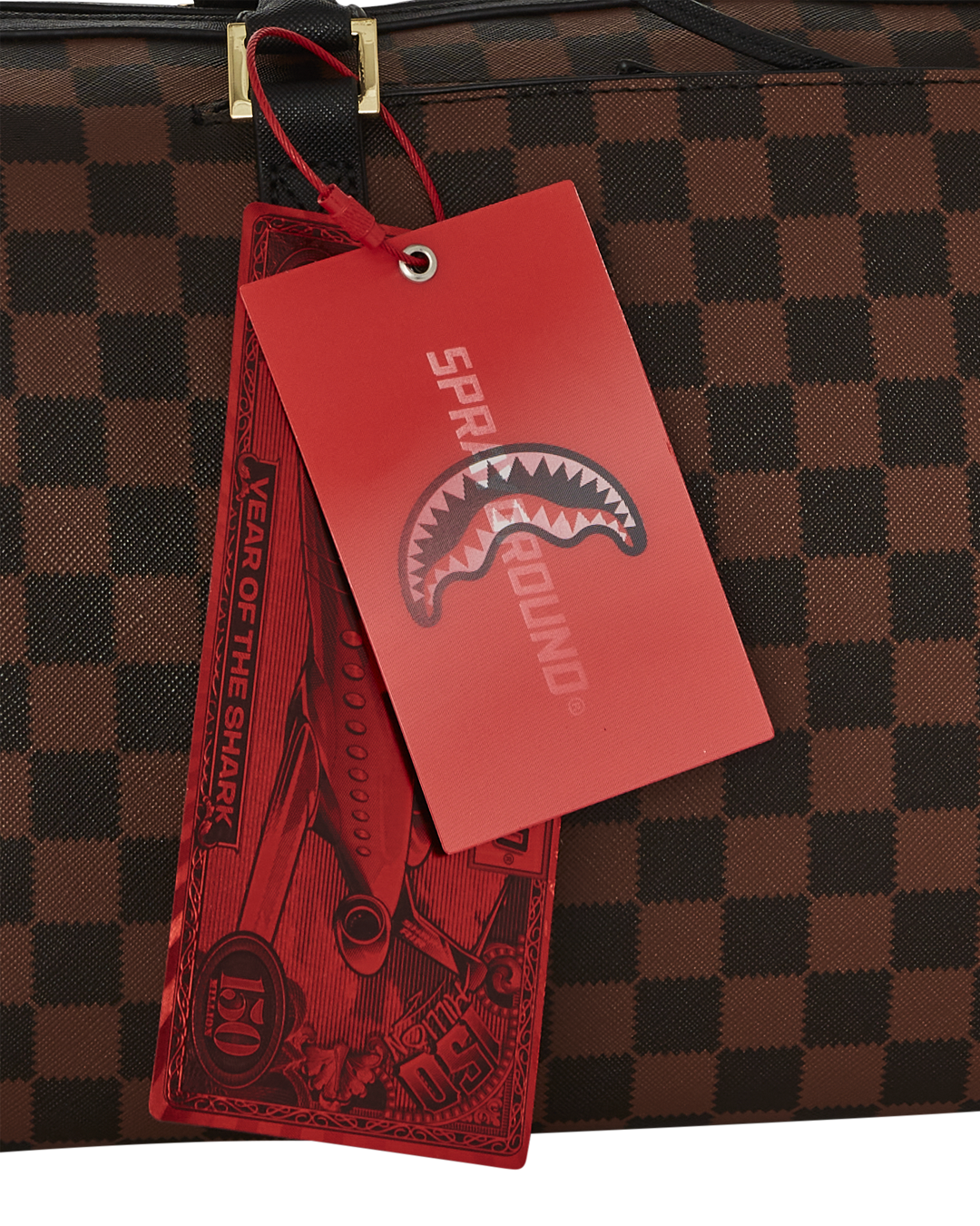 SAWTOOTH SHARKS IN PARIS MINI DUFFLE