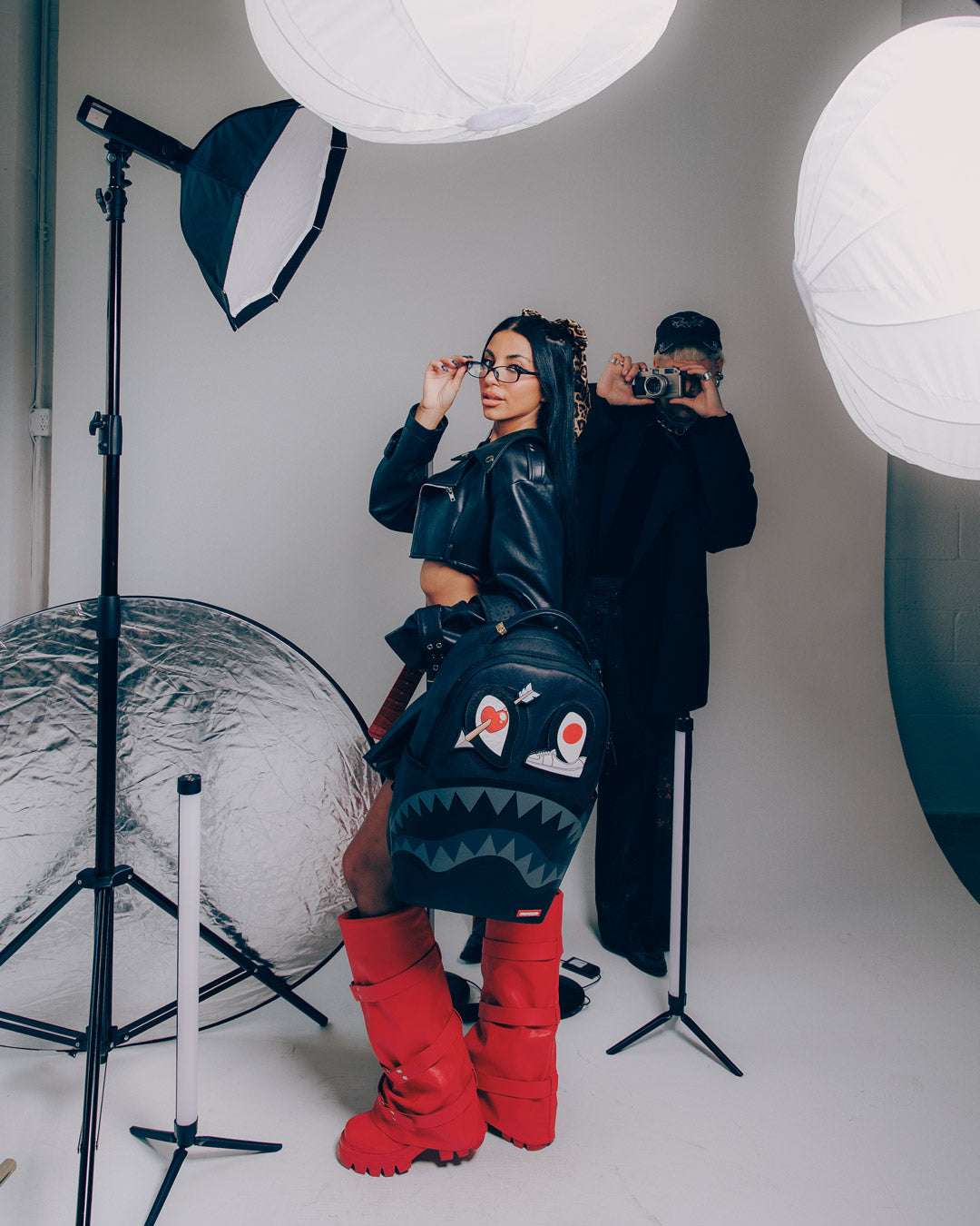 SPLIT SAINT VELCRO REMOVABLE 6 EYES SHARK BACKPACK